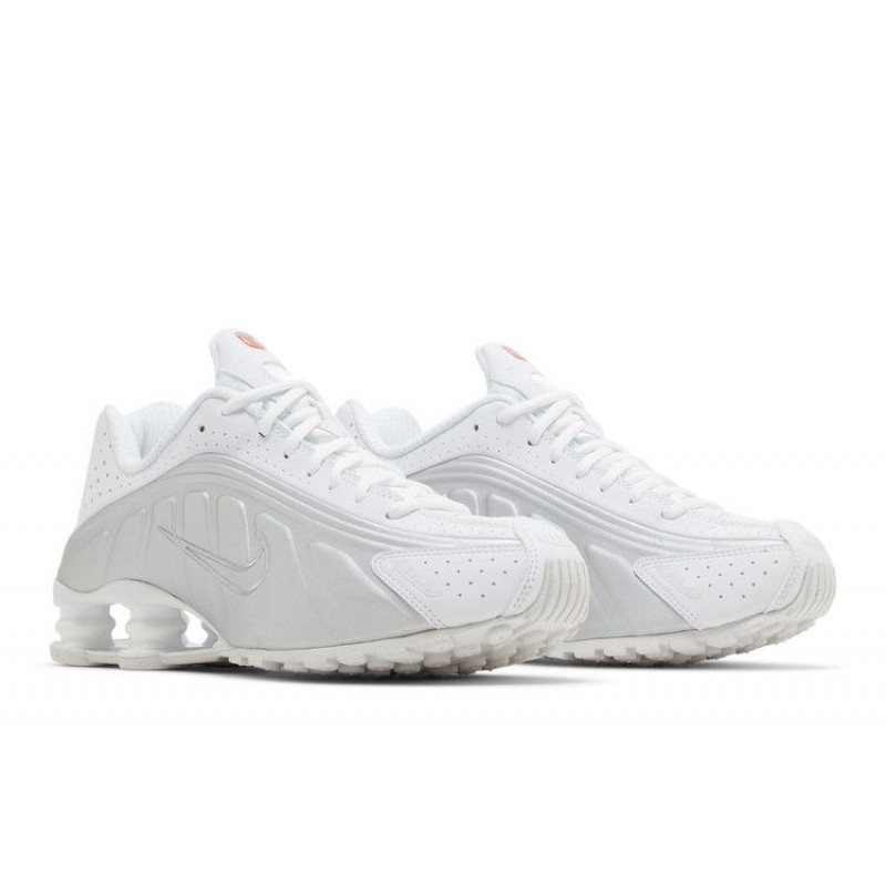 Wmns Shox R4 'White Metallic' Wmns Shox R4 'White Metallic'